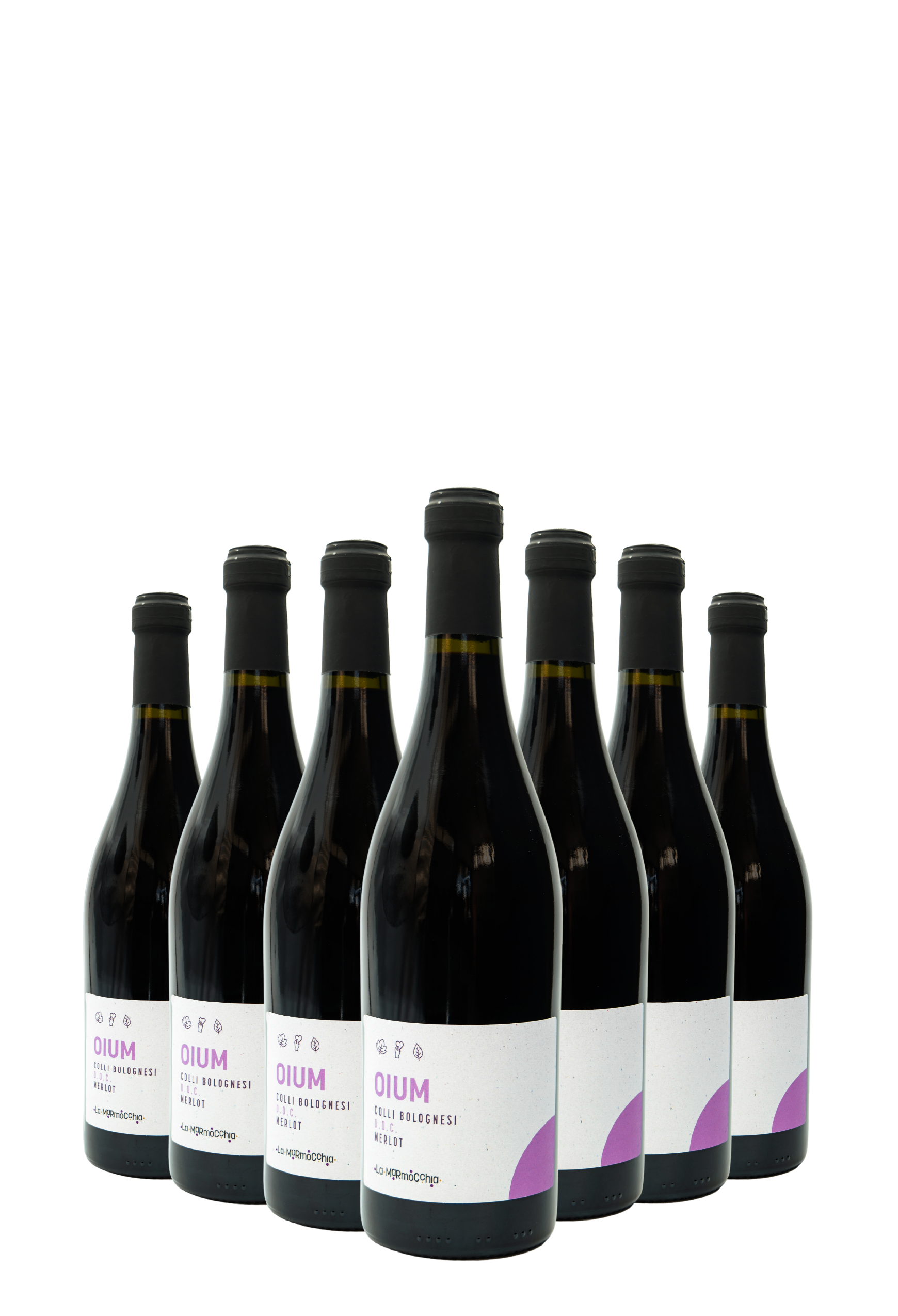 Oium · Vino Colli Bolognesi Merlot DOC - Formato da 18 bottiglie  - 1
