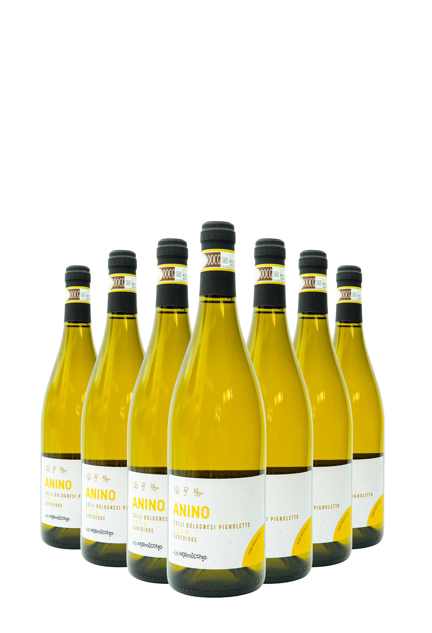 ANino · Vino Colli Bolognesi Pignoletto DOCG Superiore - Formato da 18 bottiglie  - 1